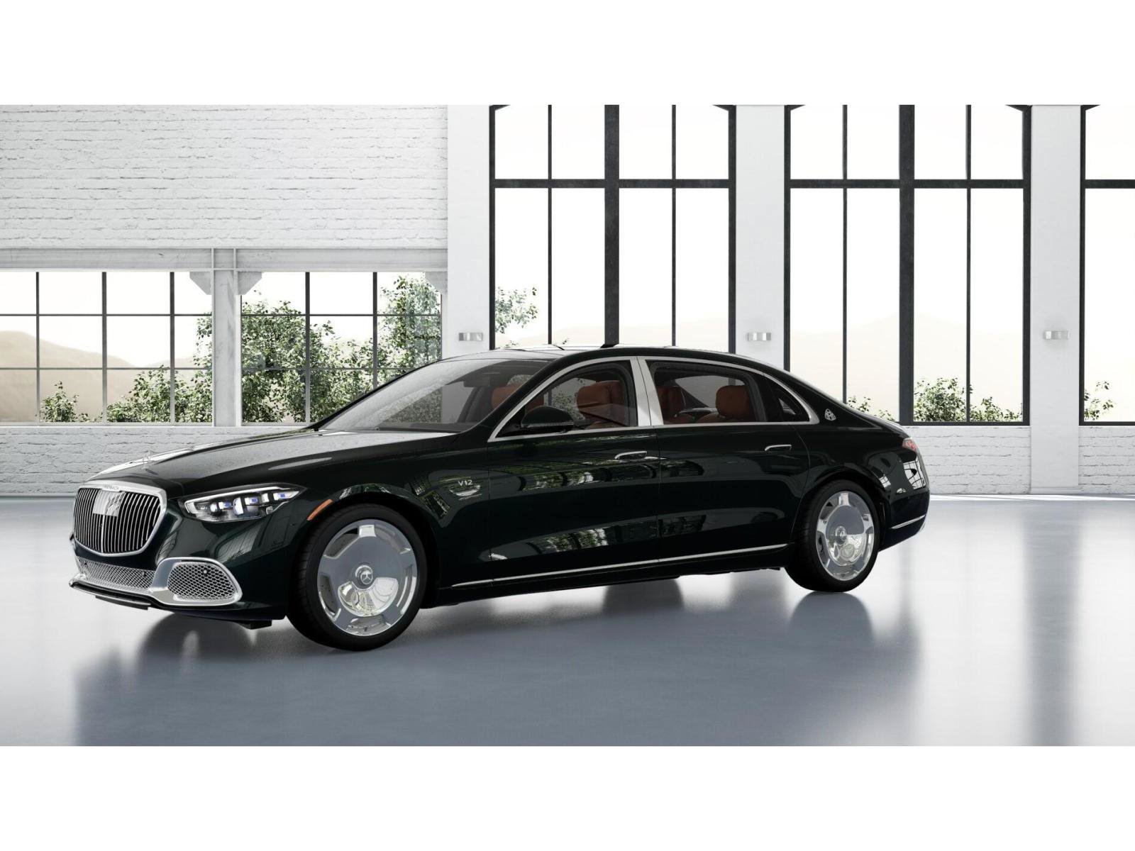 New 2026 Emerald Green Metallic Mercedes-Benz Maybach S 680 image 51