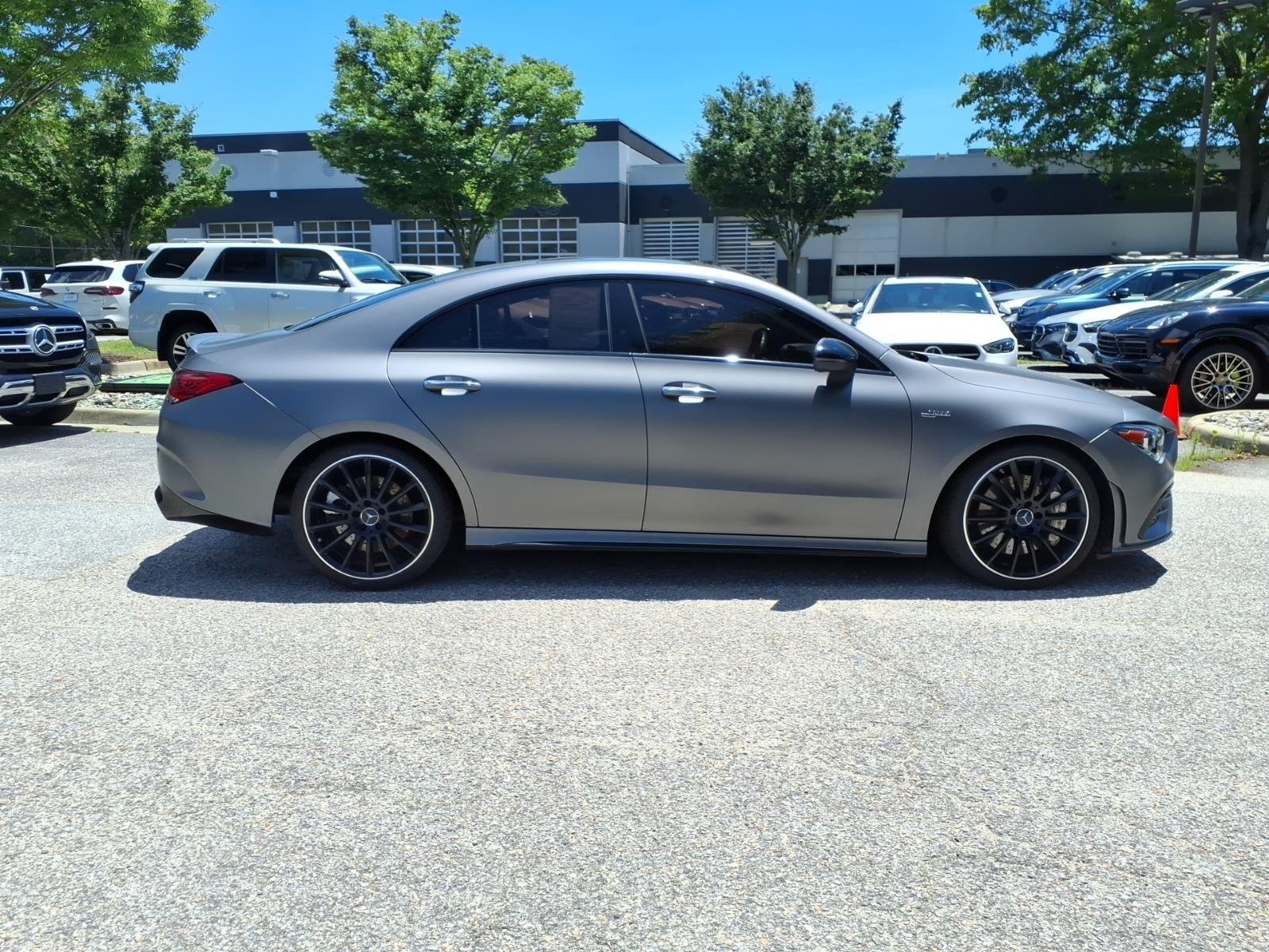 Used 2022 MANUFAKTUR Mountain Grey Magno Mercedes-Benz AMG® CLA 35 image 5
