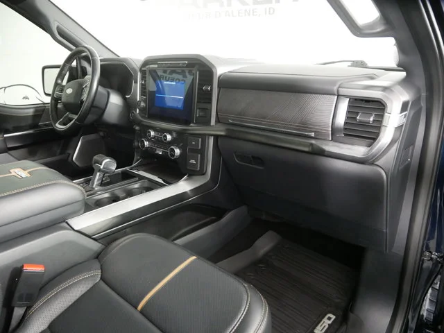Used 2022 Antimatter Blue Metallic Ford Platinum image 17