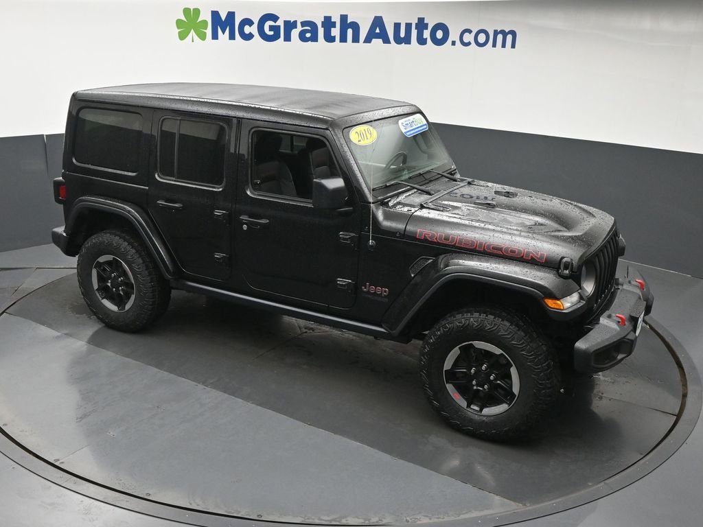 Used 2019 Black Jeep Unlimited Rubicon image 4