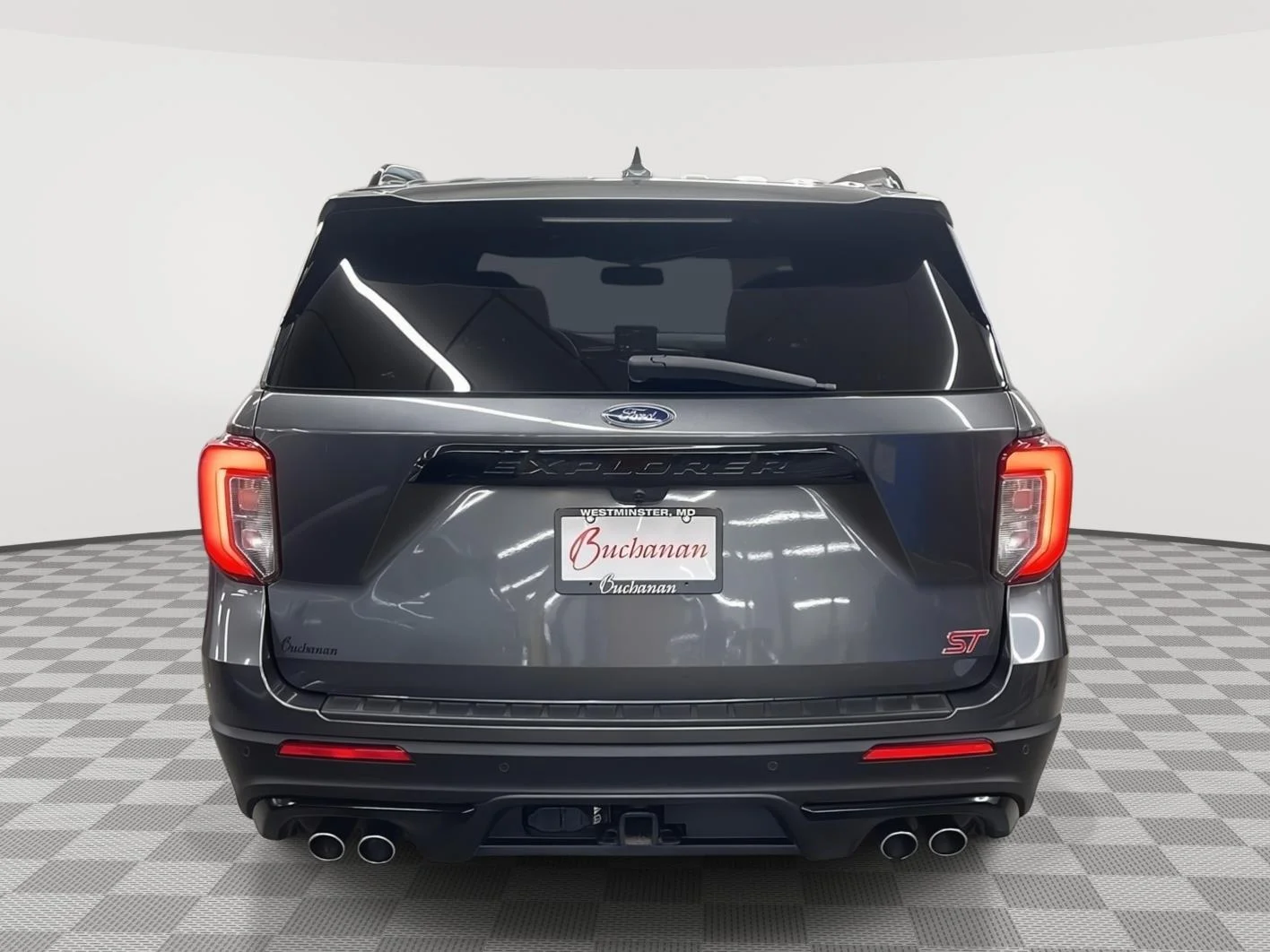Used 2020 Magnetic Metallic Ford ST image 7