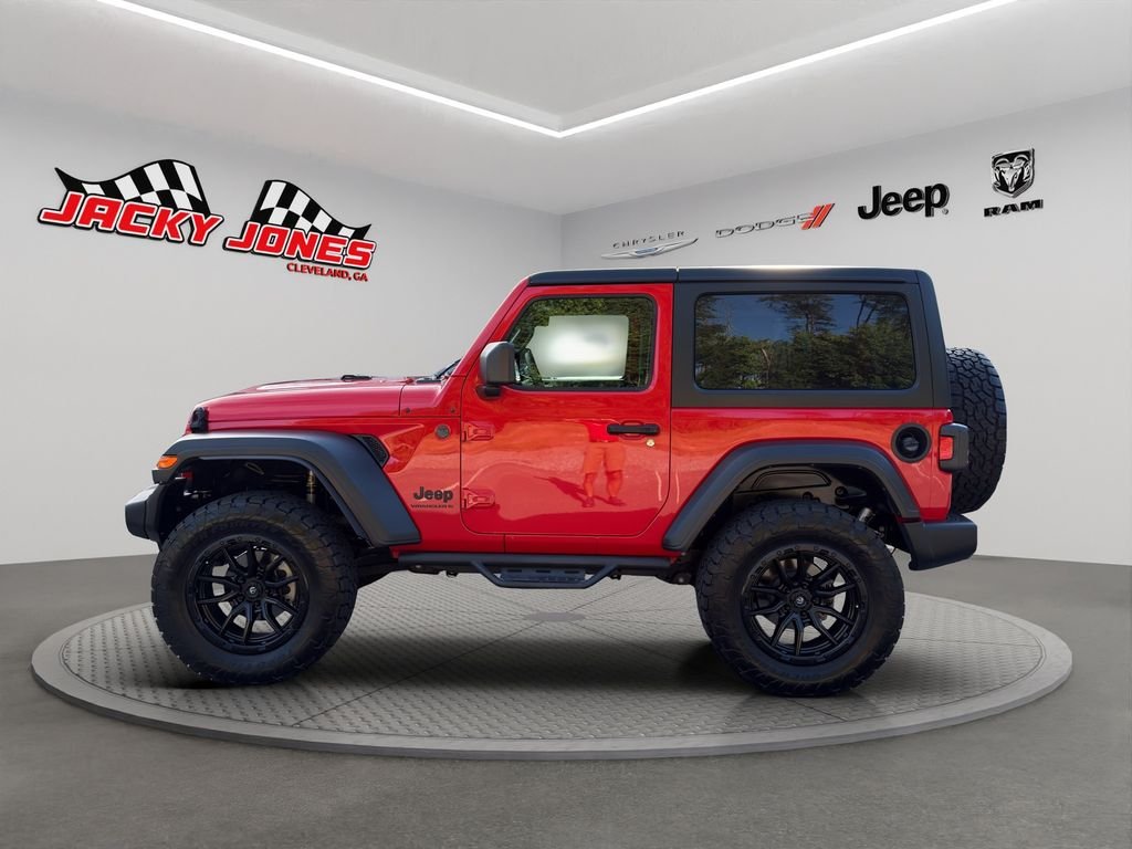 Used 2024 Firecracker Red Clearcoat Jeep Sport S image 3