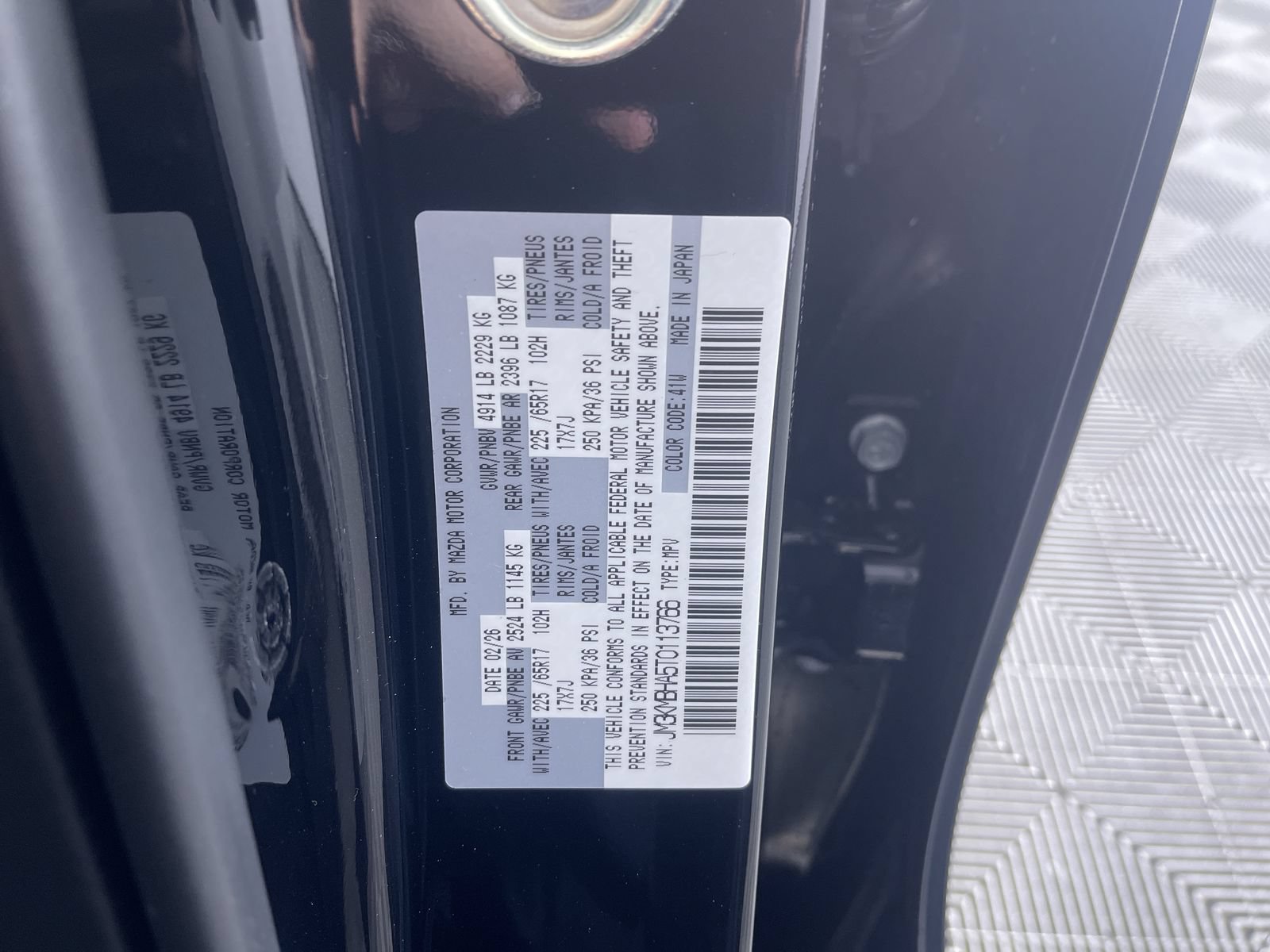 New 2026 Jet Black Mica Mazda 2.5 S Select image 13