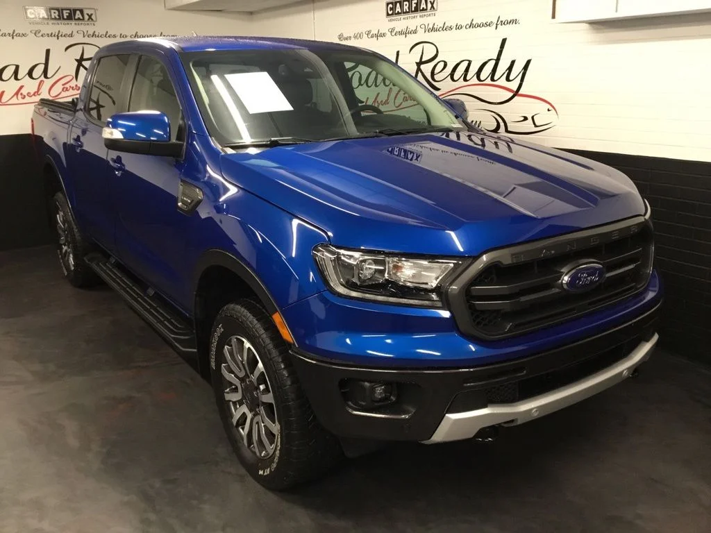 Used 2019 Blue Ford Lariat image 2