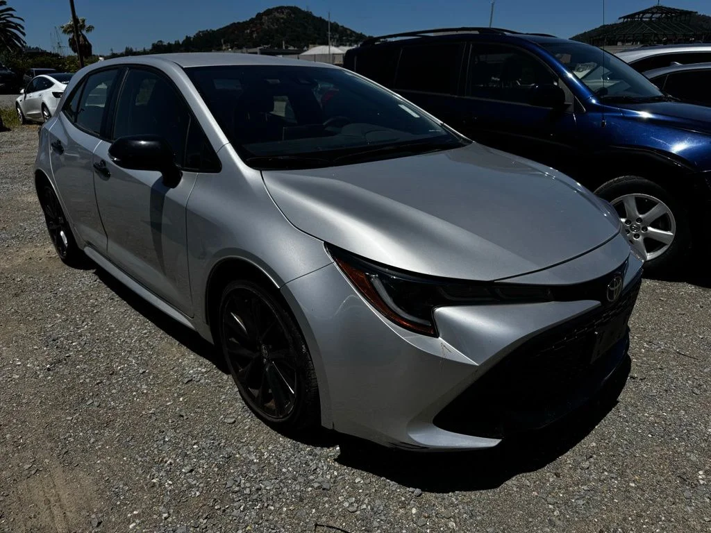 Used 2022 Silver Toyota SE Nightshade Edition image 4
