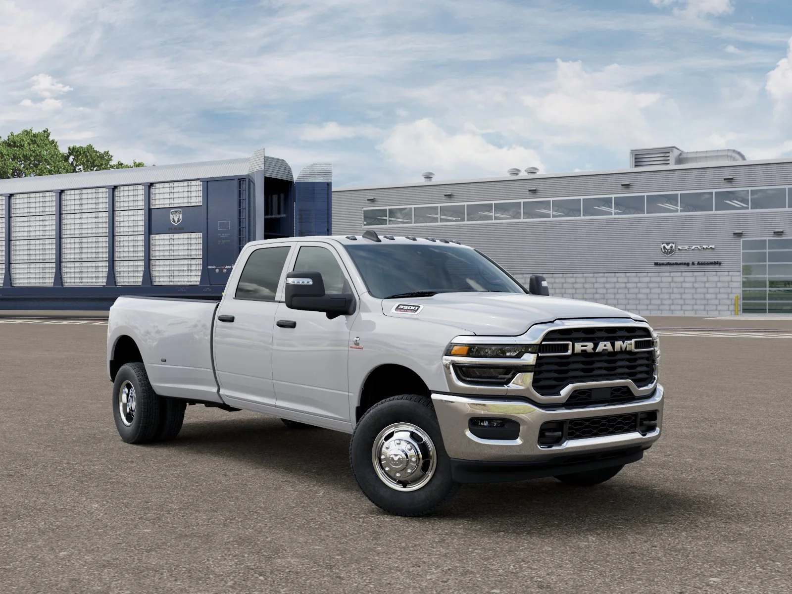 New 2026 Bright White Clear-Coat Exterior Paint RAM Tradesman image 5