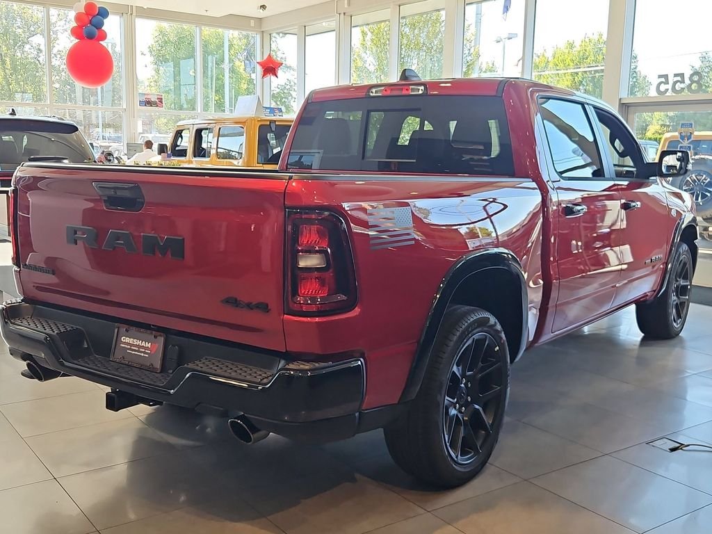 New 2026 Molten Red Pearl-Coat Exterior Paint RAM Laramie image 7