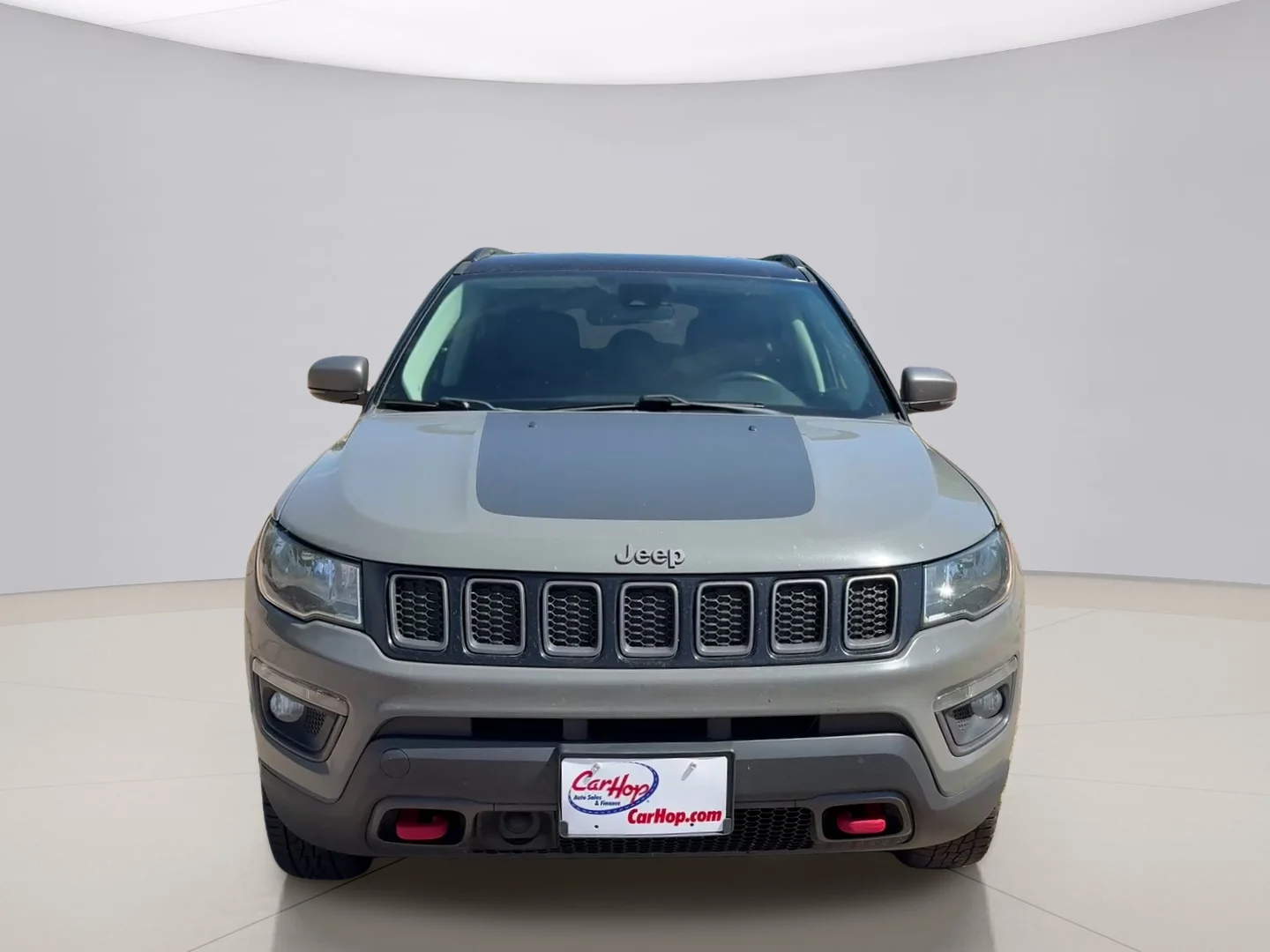Used 2021 Gray Jeep TRAILHAWK image 8