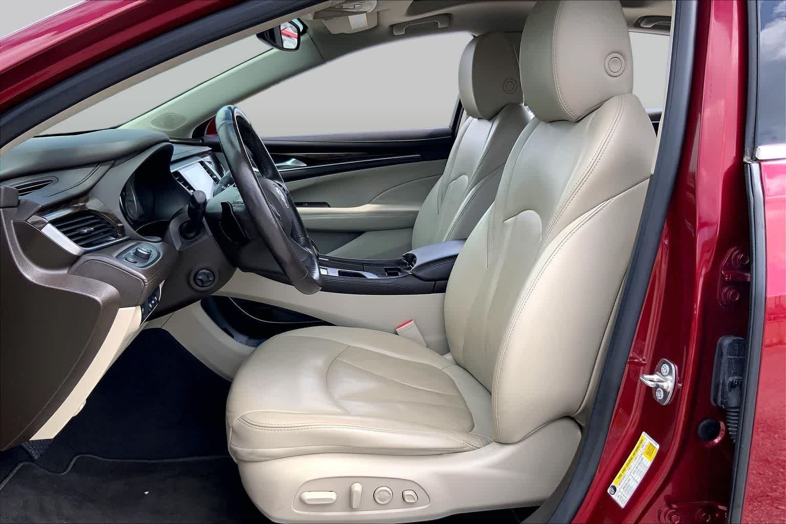 Used 2017 Crimson Red Tintcoat Buick Premium image 8