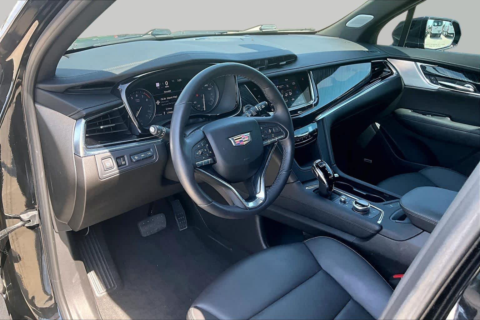Used 2024 Stellar Black Metallic Cadillac FWD Premium Luxury image 16