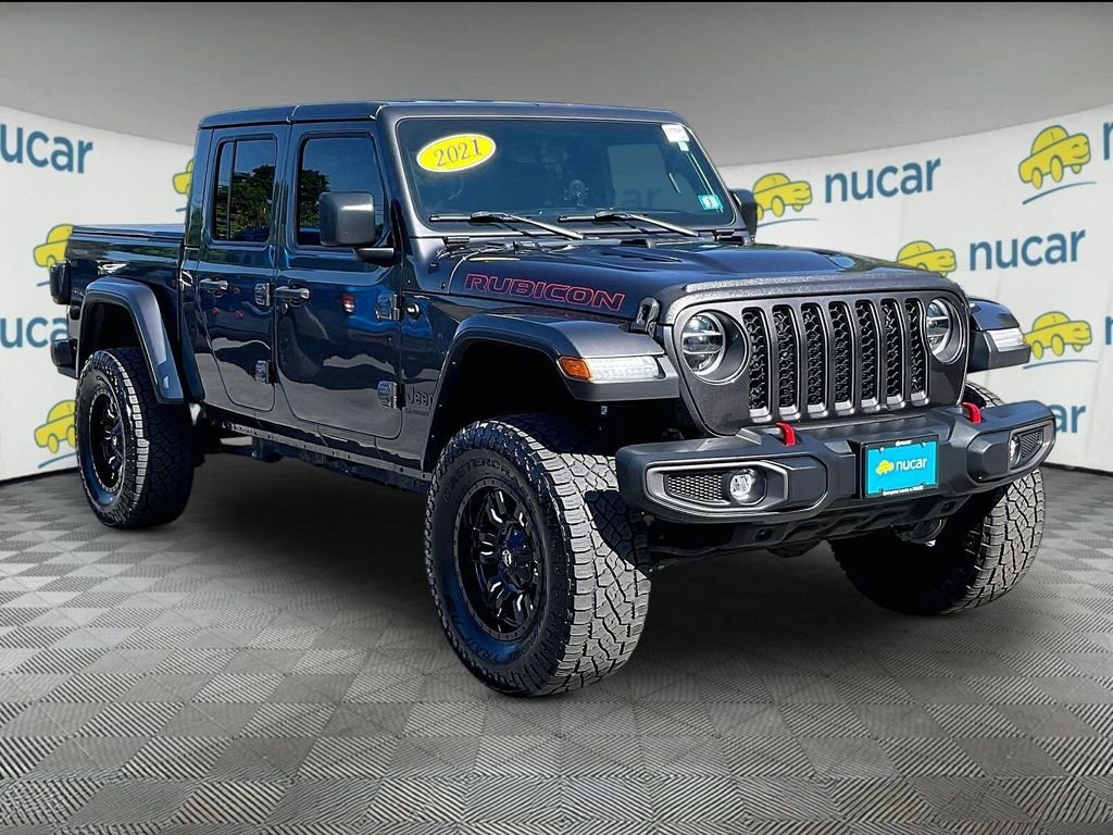 Used 2021 Gray Jeep Rubicon image 1