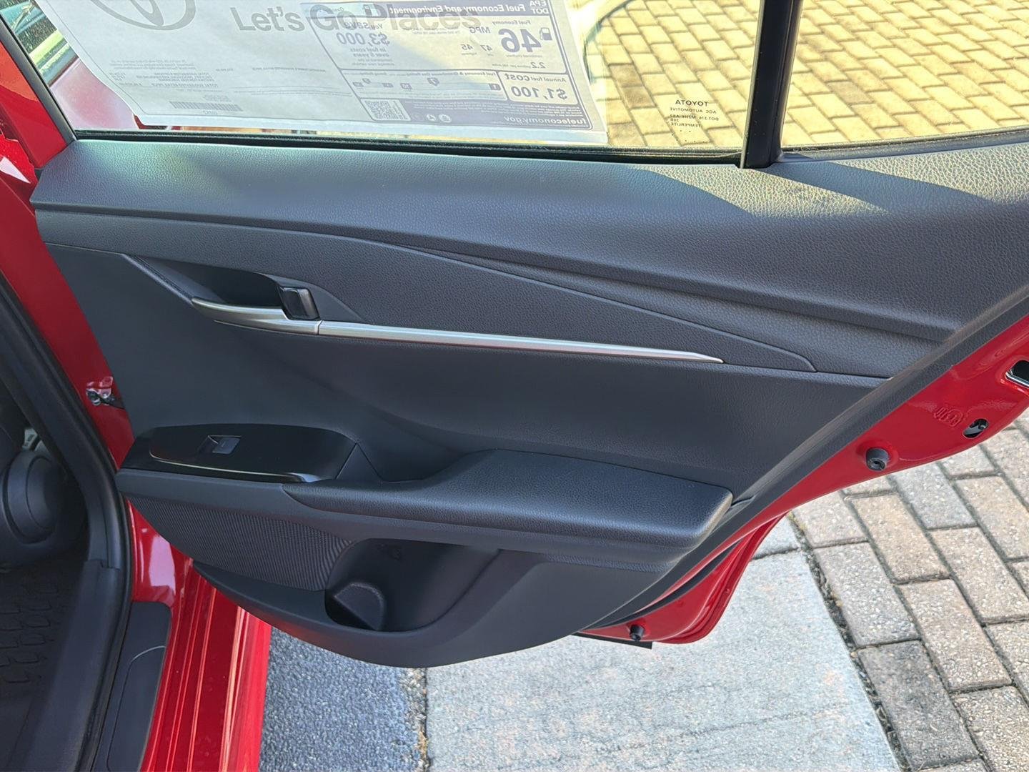 New 2026 Supersonic Red Toyota SE image 15