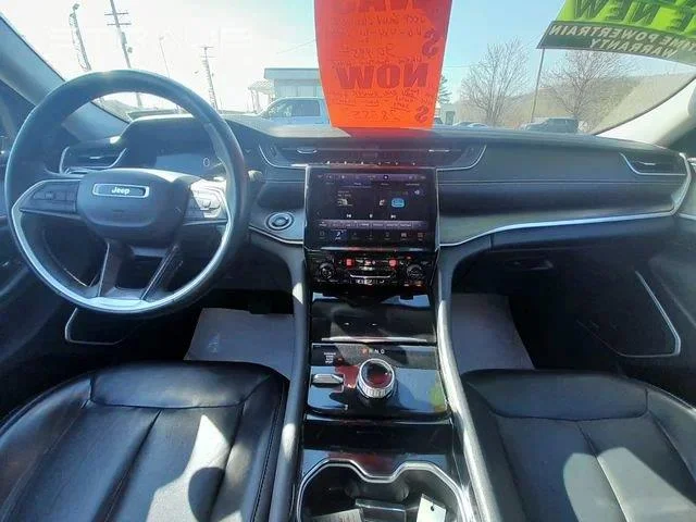 Used 2021 Bright White Clearcoat Jeep Limited image 49