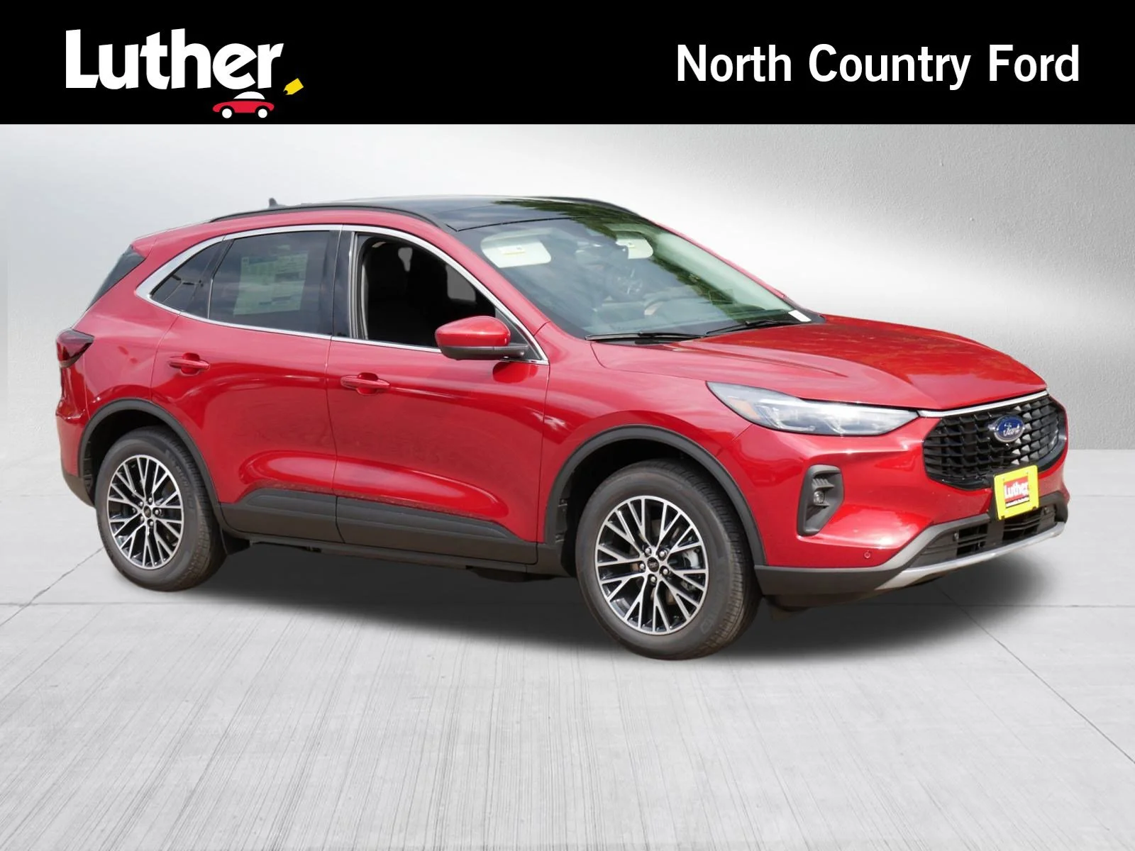 New 2025 Rapid Red Metallic Tinted Clearcoat Ford PHEV image 1