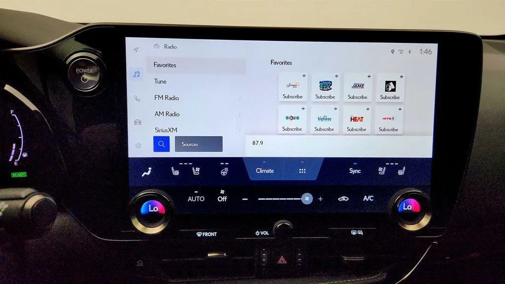 Used 2022 Ultrasonic Blue Mica 2.0 Lexus NX 450h+ F SPORT AWD w/ Panoramic View Monitor & 6.6kW Charger image 17