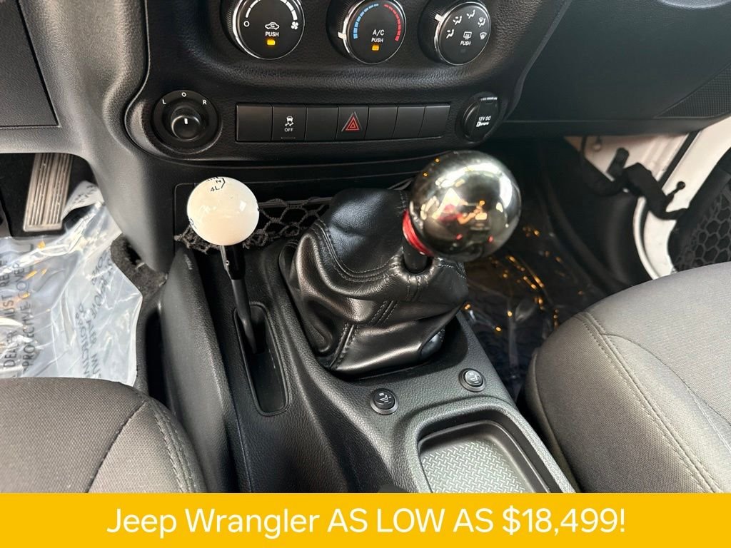Used 2016 White Jeep Unlimited Sport image 15