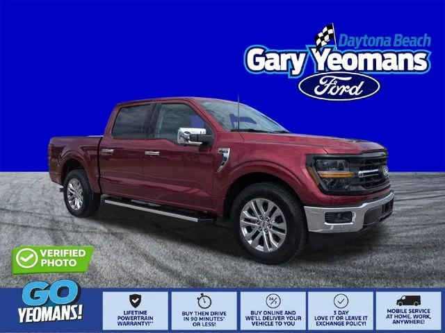 New 2026 Ruby Red Metallic Tinted Clearcoat Ford XLT image 1
