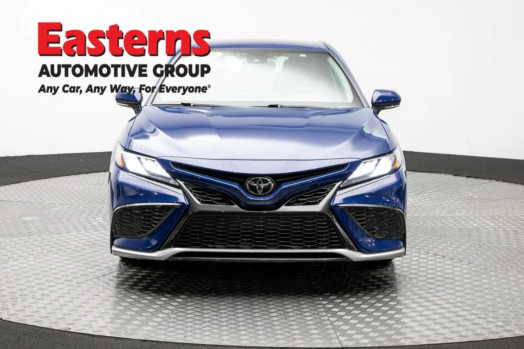 Used 2023 Blue Toyota XSE image 2