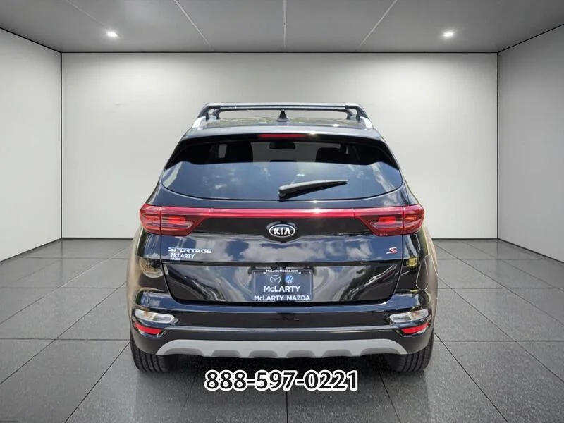 Used 2020 Black Cherry Pearl KIA S image 4
