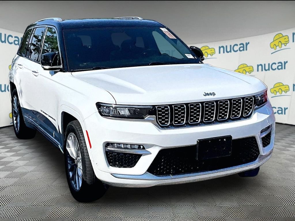 Used 2023 White Jeep Summit 4xe image 1