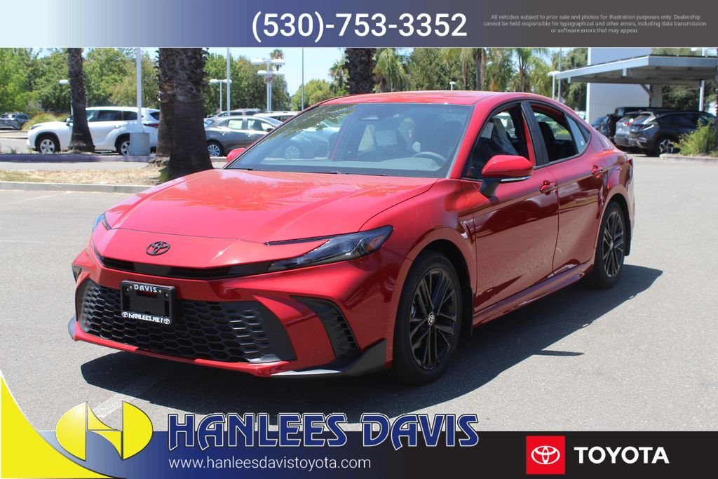 New 2026 Supersonic Red Toyota SE image 3