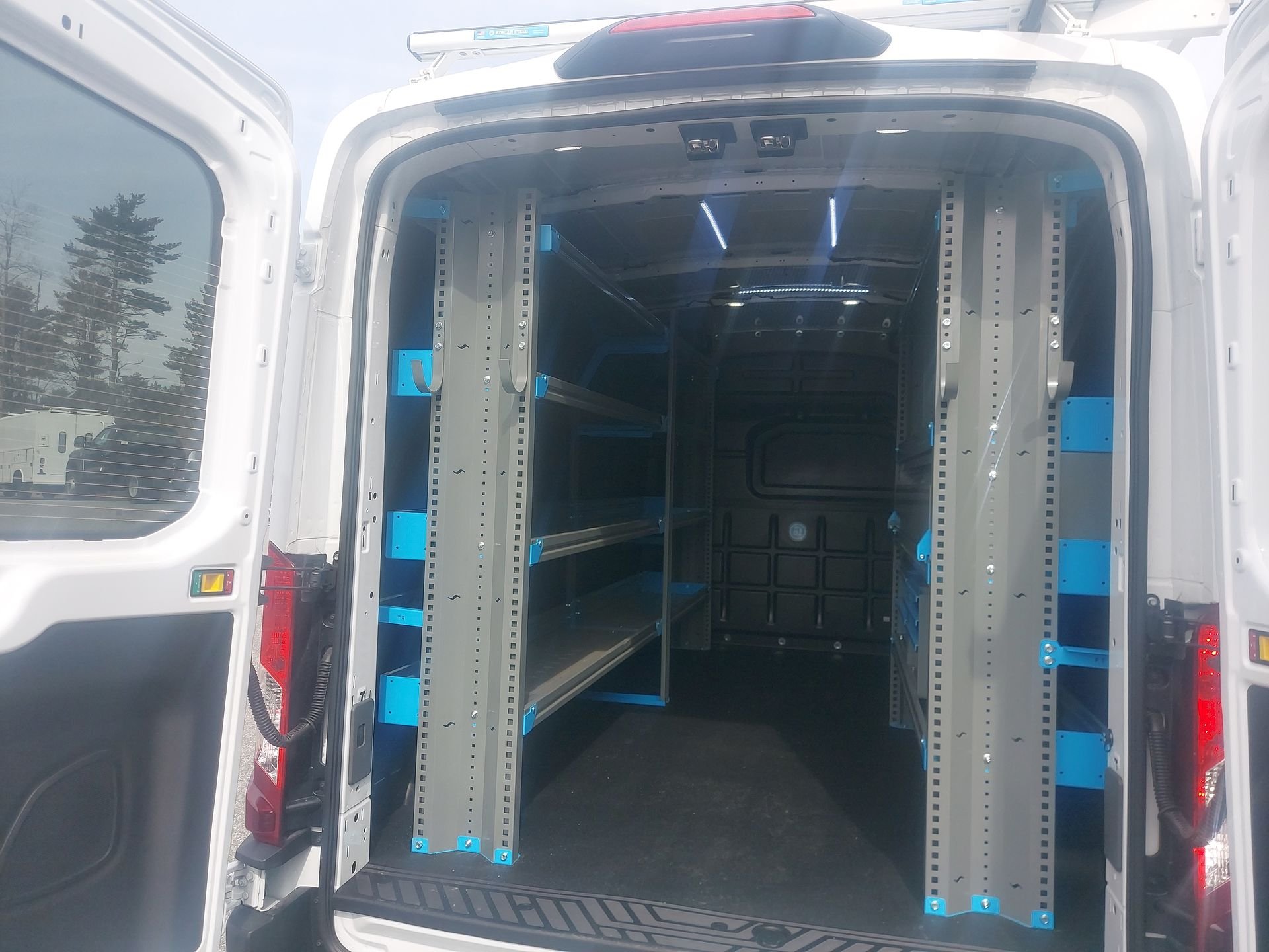 New 2026 Oxford White Ford Cargo Van image 3