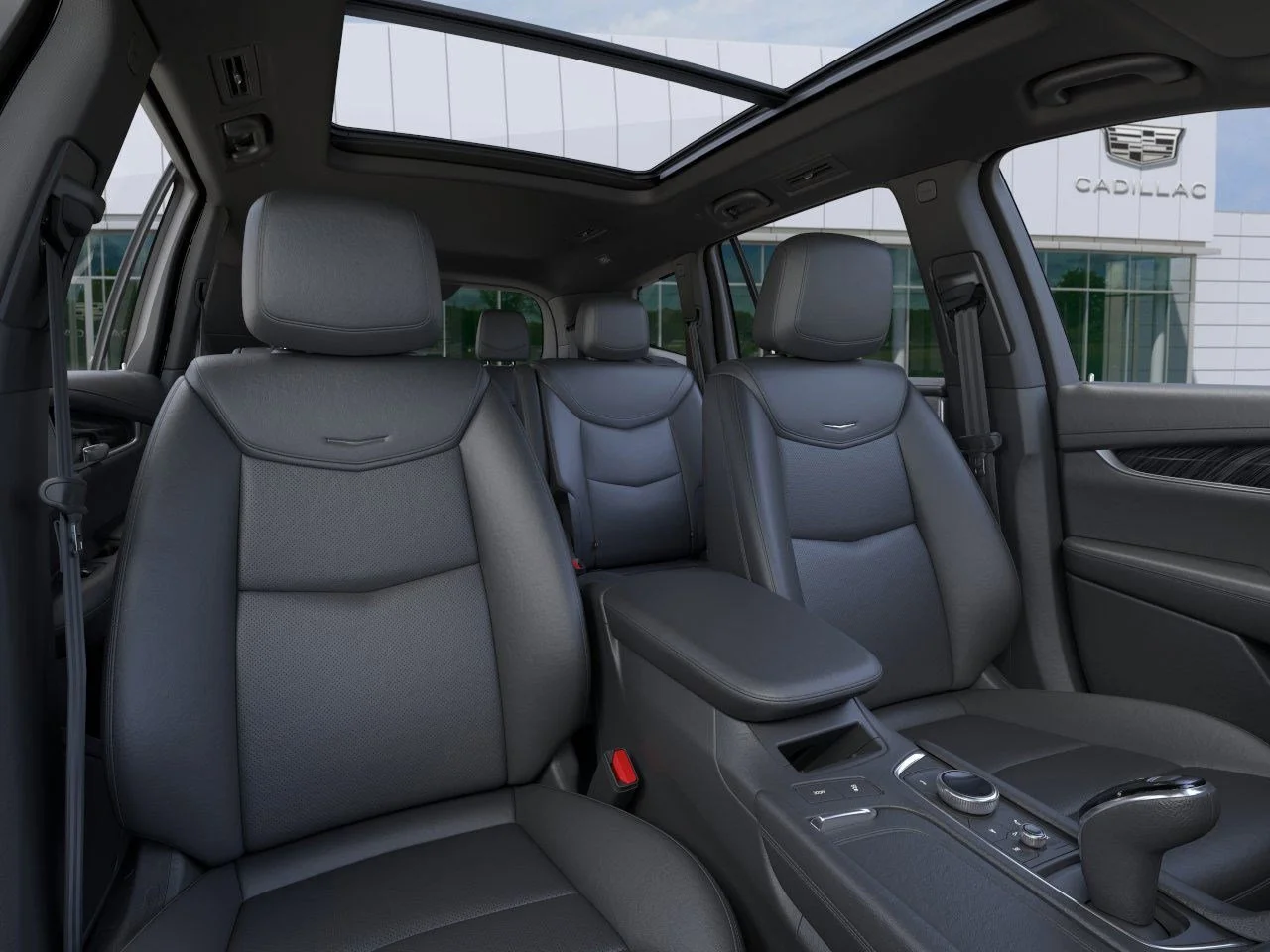 New 2025 Stellar Black Metallic Cadillac Premium Luxury image 19