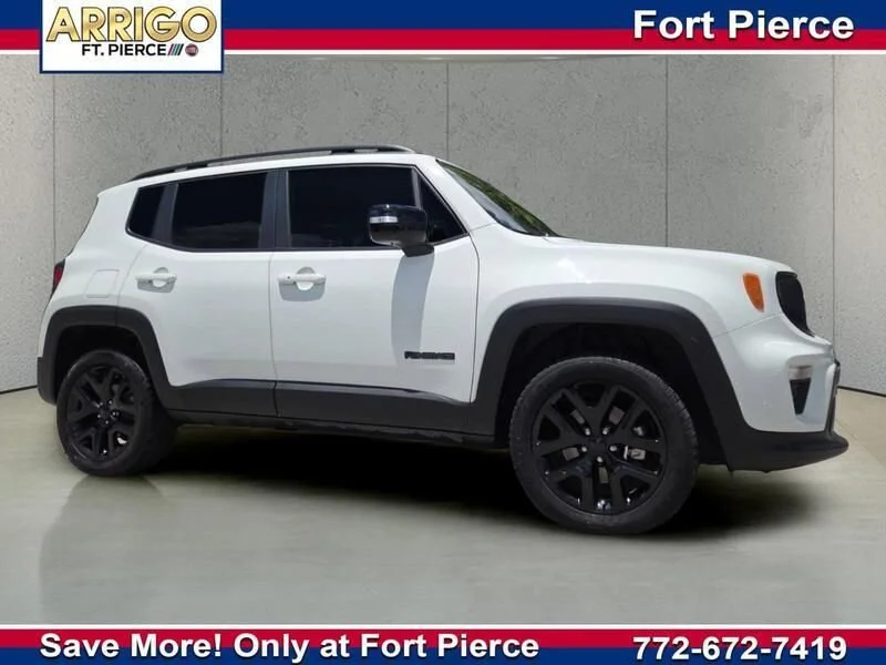 Certified Used 2023 Alpine White Clearcoat Jeep Altitude image 31