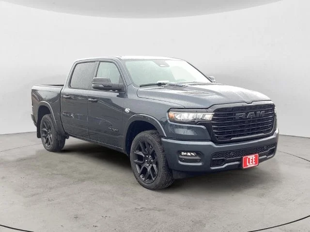 New 2026 Blue Metallic Ram LARAMIE CREW CAB 4X4 5