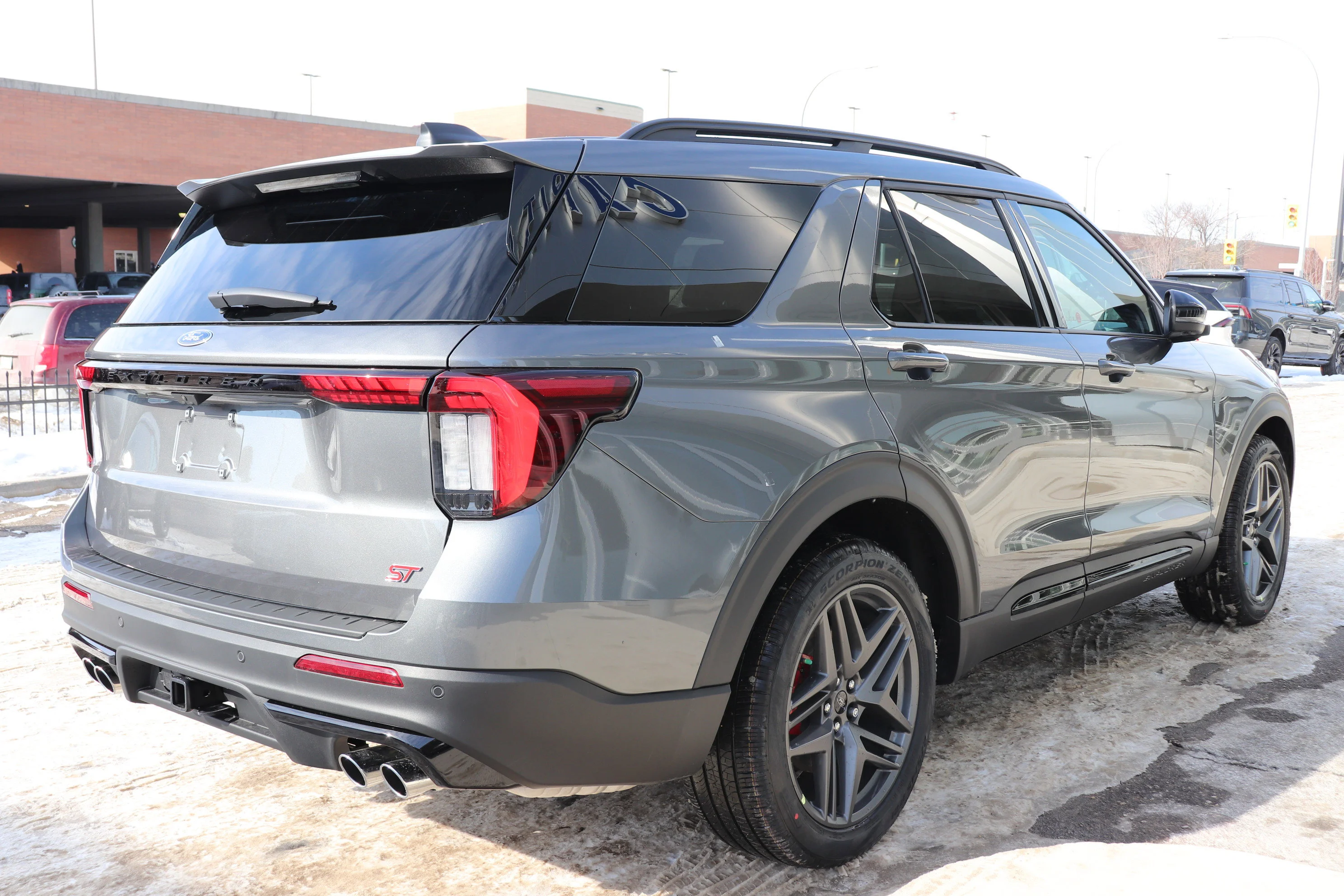 New 2026 Carbonized Grey Metallic Ford ST image 4