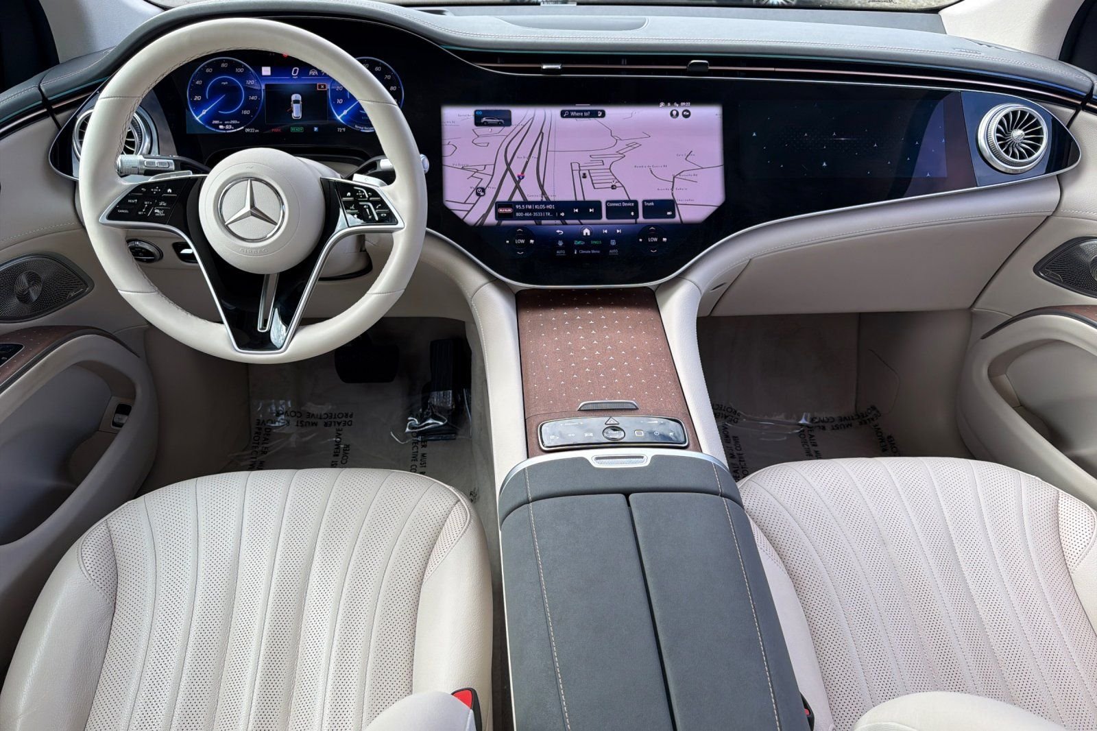 Certified 2024 Mercedes-Benz EQS SUV Base with VIN 4JGDM2EBXRA033764 for sale in Laguna Niguel, CA