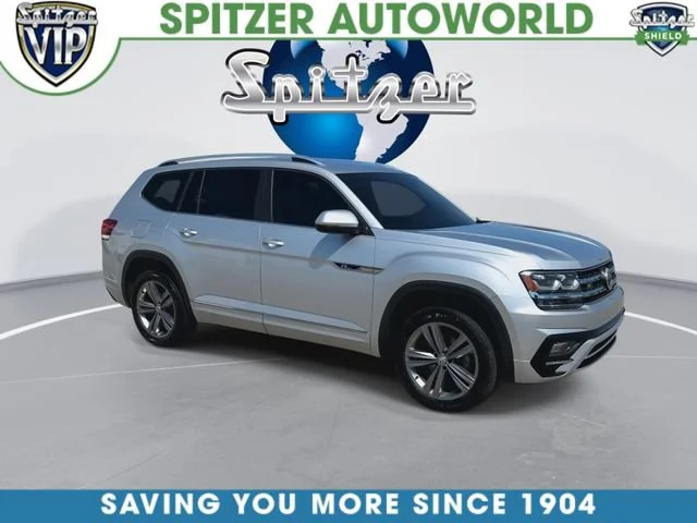 Used 2019 Volkswagen Atlas SE R-Line w/Tech with VIN 1V2XR2CA8KC536151 for sale in Parma, OH