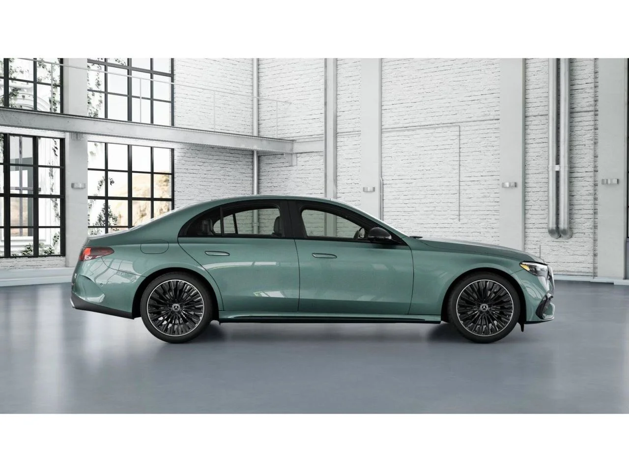 New 2027 Verde Silver Metallic Mercedes-Benz E 350 image 2
