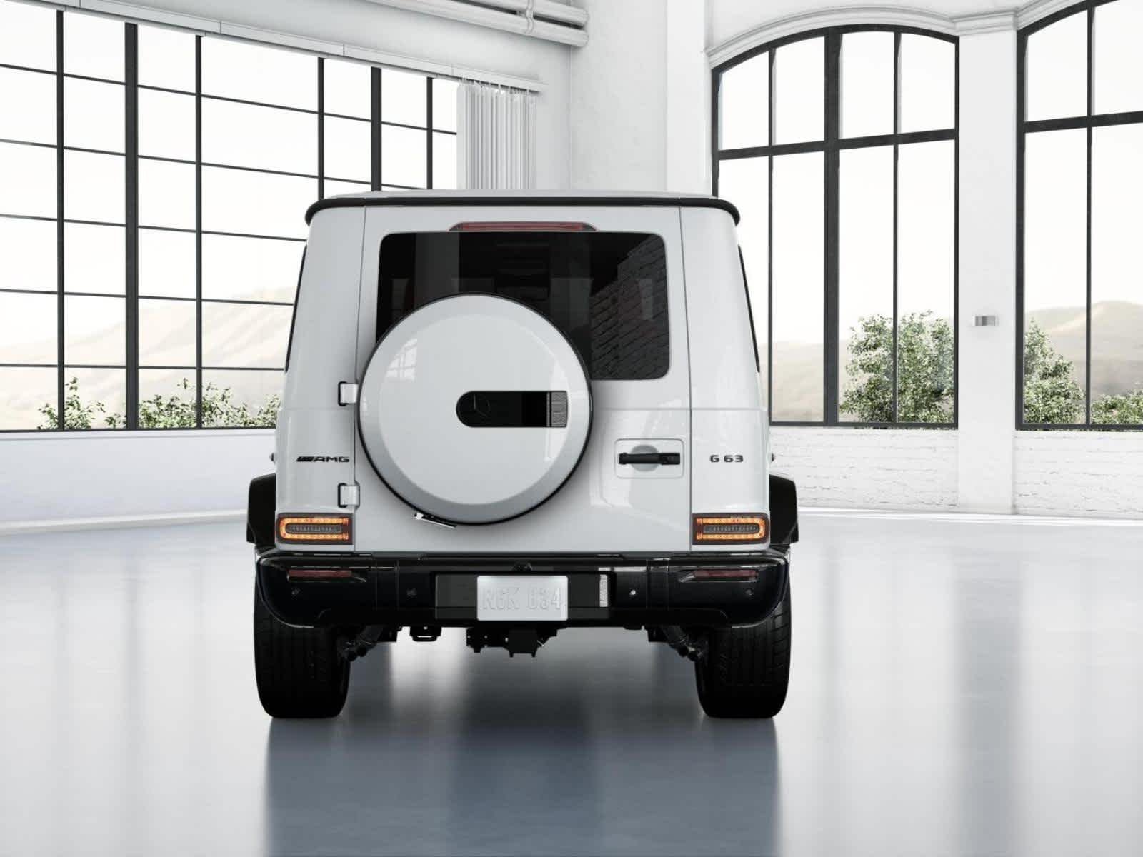 New 2026 MANUFAKTUR Moonlight White Metallic Mercedes-Benz AMG® G 63 SUV image 64