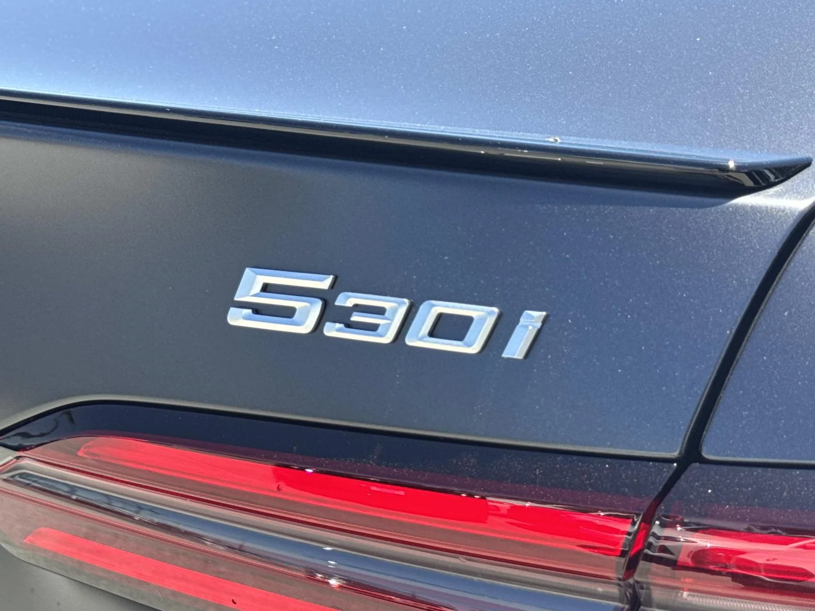 New 2027 Frozen Deep Grey BMW 530i Sedan image 7