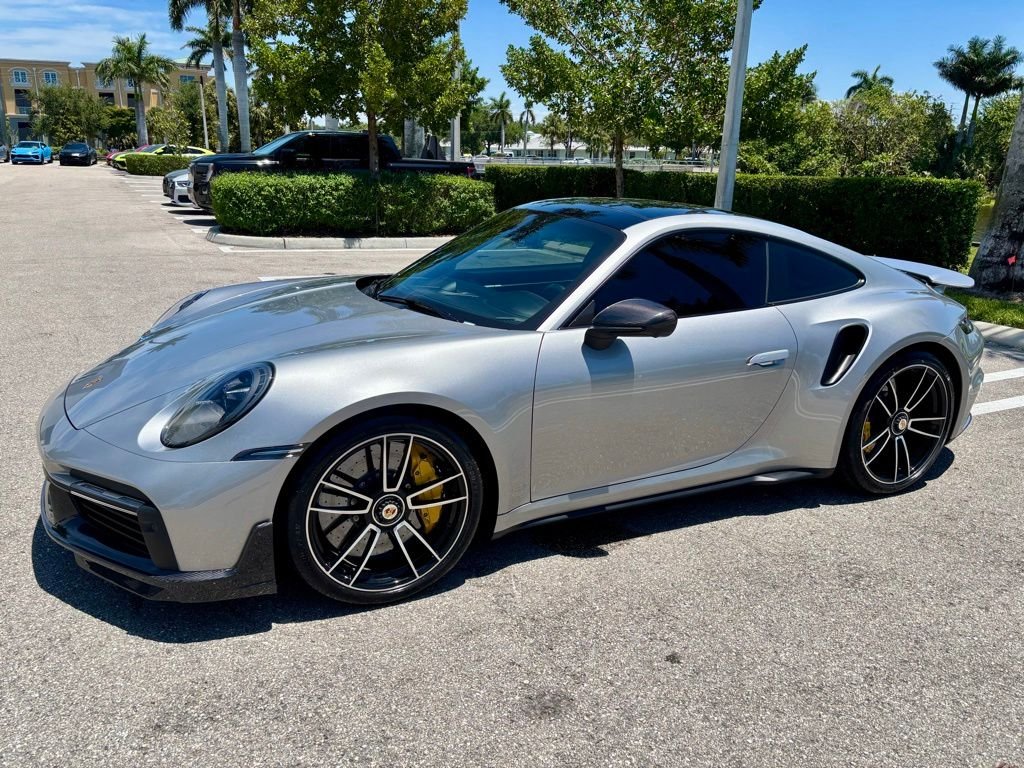 Used 2021 Silver Porsche Turbo S image 11