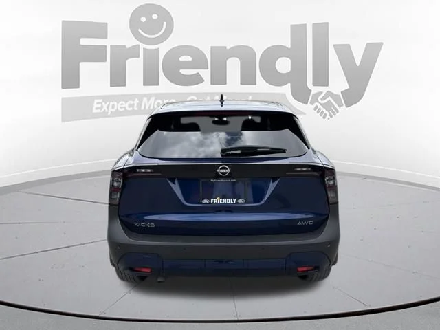 Used 2025 Deep Blue Pearl Nissan SV image 6