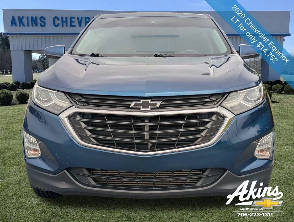 Used 2020 PACIFIC BLUE METALLIC Chevrolet LT image 10
