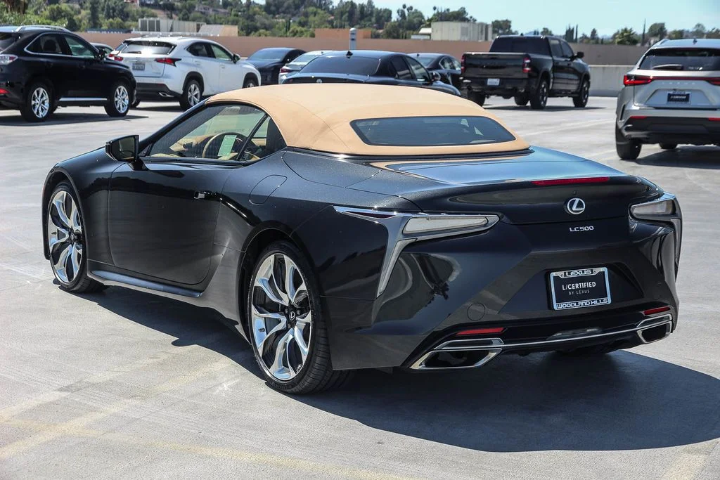 Certified Used 2021 Black Lexus 500 image 7