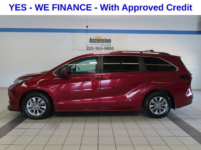 Used 2023 Red Toyota LE image 3