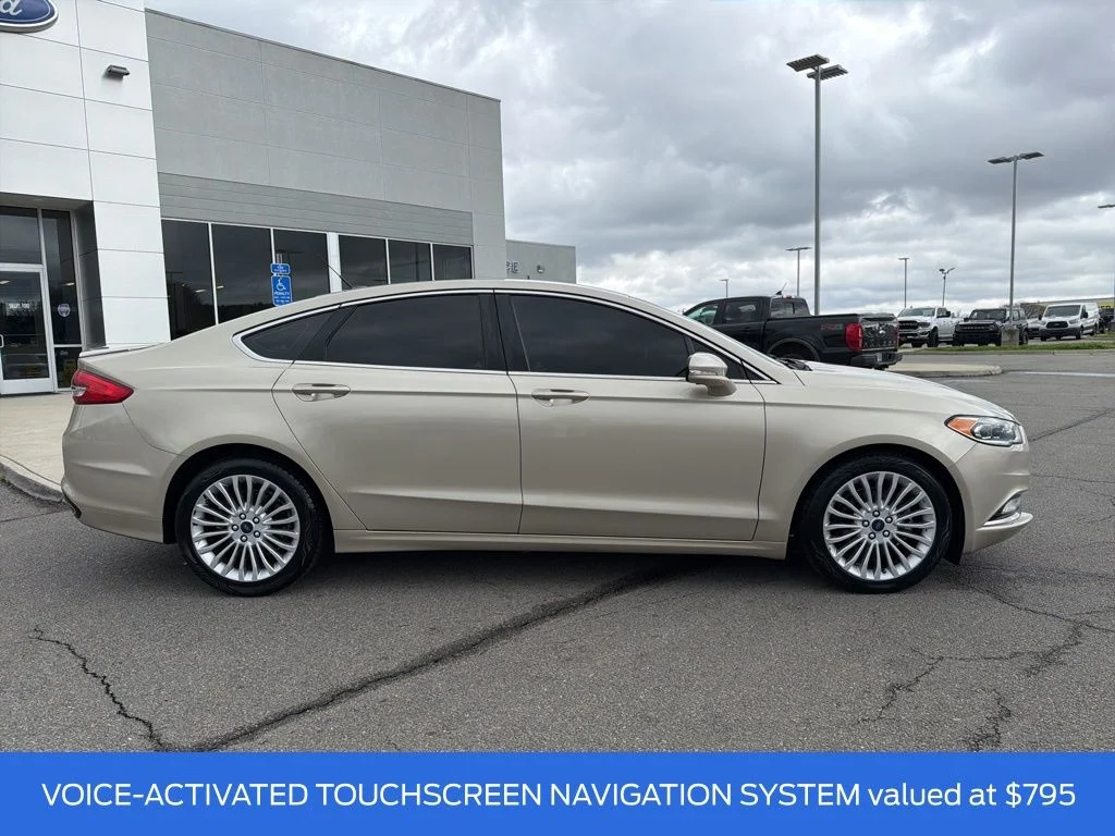Used 2017 Ford Fusion Titanium with VIN 3FA6P0K91HR227023 for sale in South Boston, VA