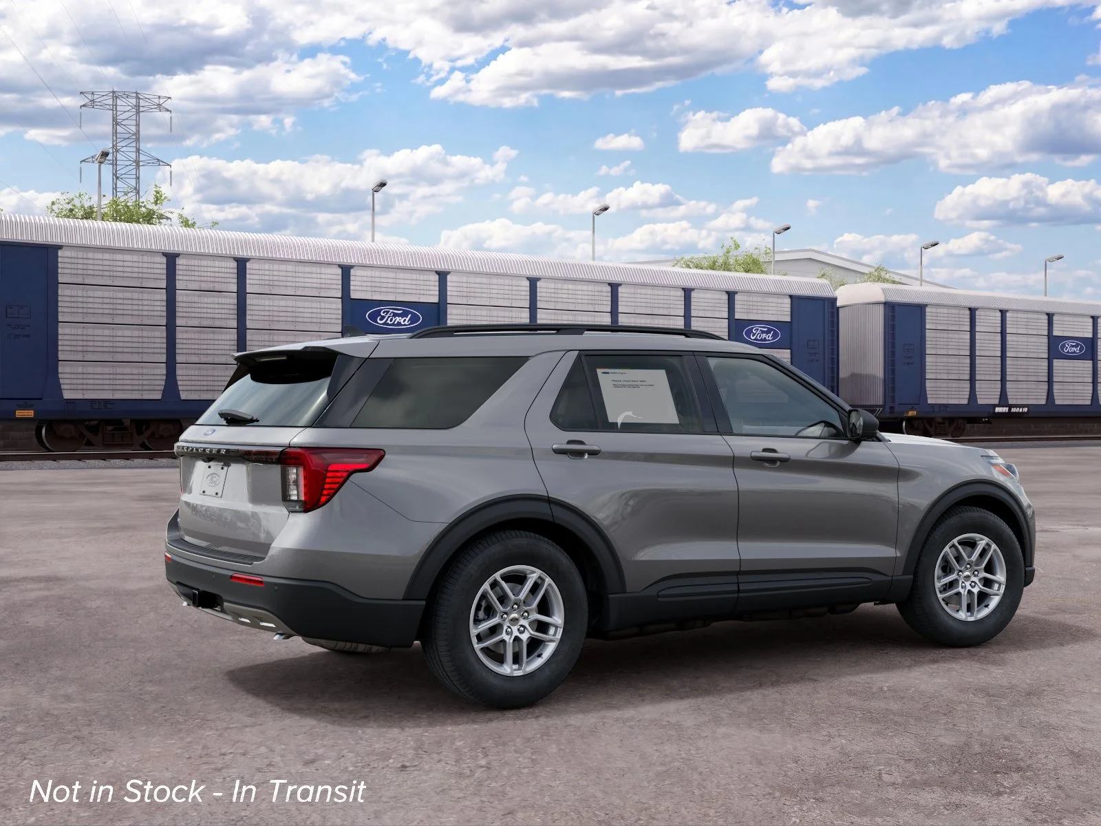New 2027 Carbonized Gray Metallic Ford Active image 6