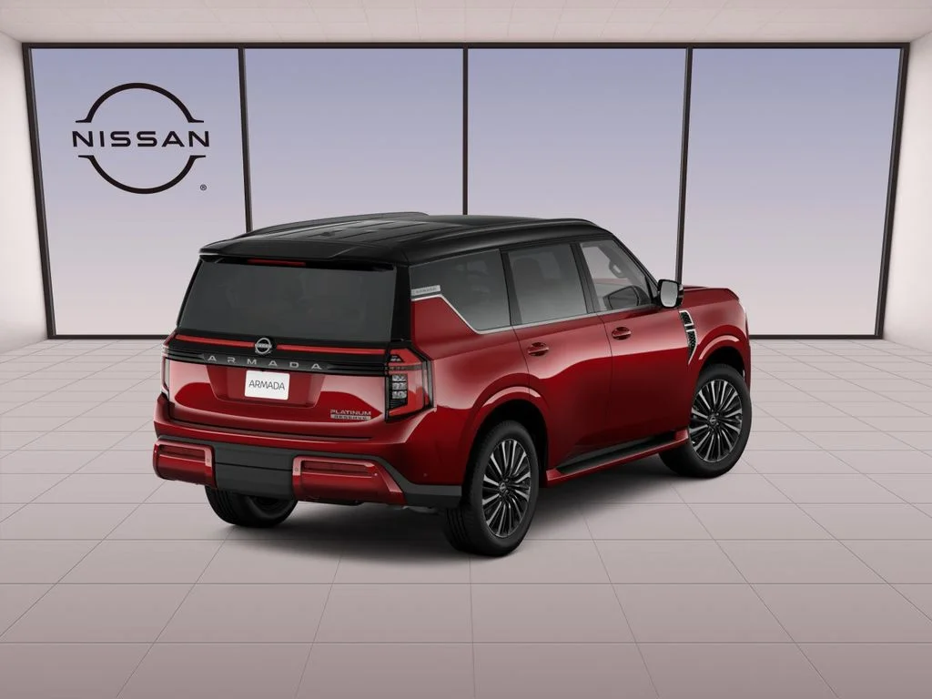 New 2026 Coulis Red Pearl / Super Black Two-tone Nissan Platinum Reserve image 5