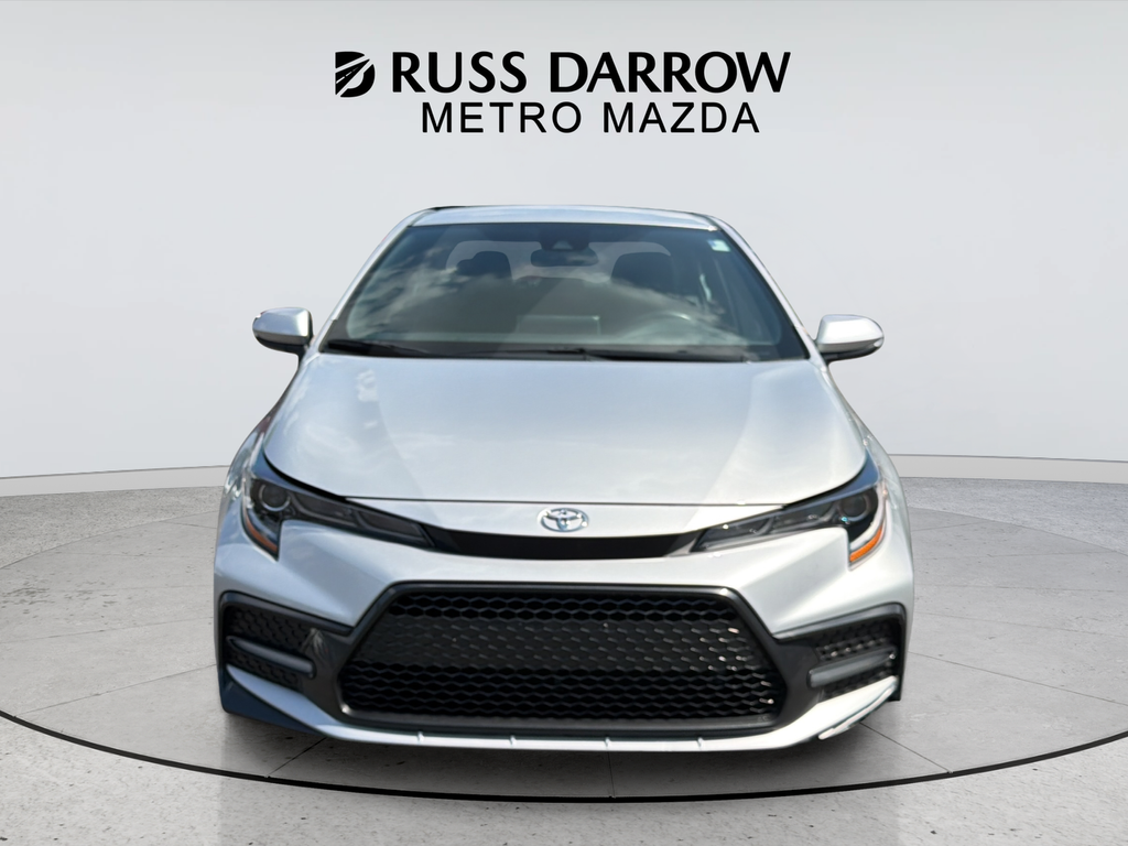 Used 2020 Silver Toyota SE image 8
