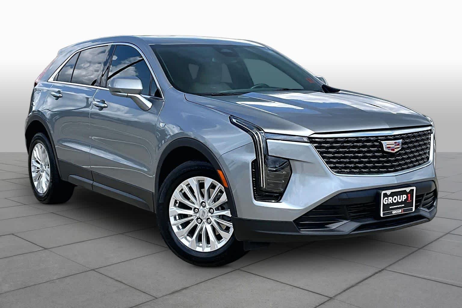 Used 2024 Argent Silver Metallic Cadillac FWD Luxury image 3
