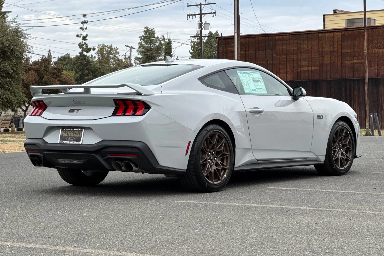 New 2026 Avalanche Gray Ford GT Fastback image 4