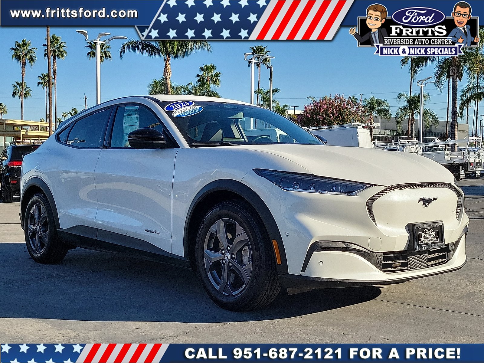 Certified Used 2023 White Metallic Ford Select image 21
