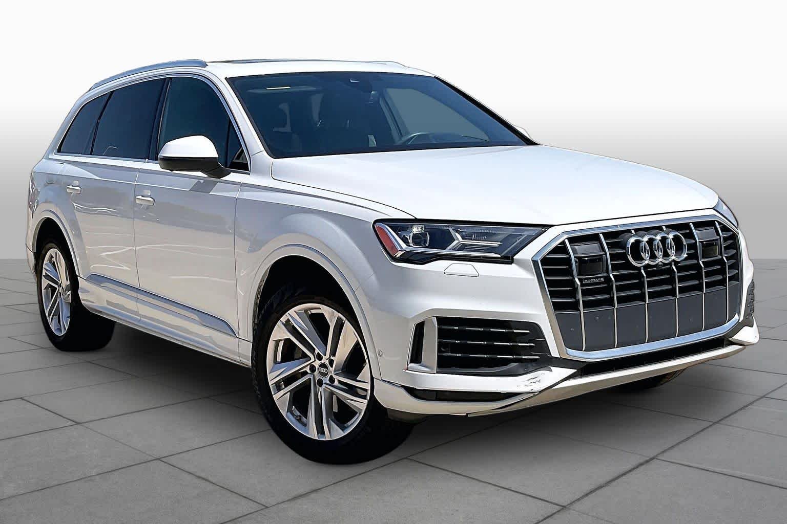 Used 2024 Glacier White Metallic Audi Premium image 3