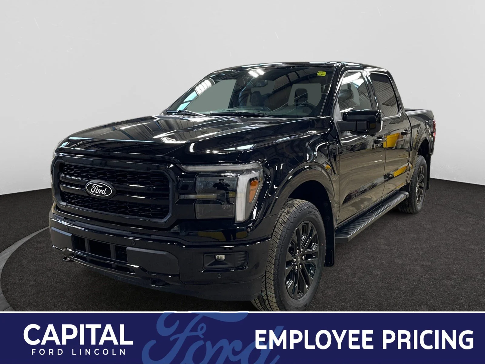 New 2026 Agate Black Metallic Ford Lariat image 1