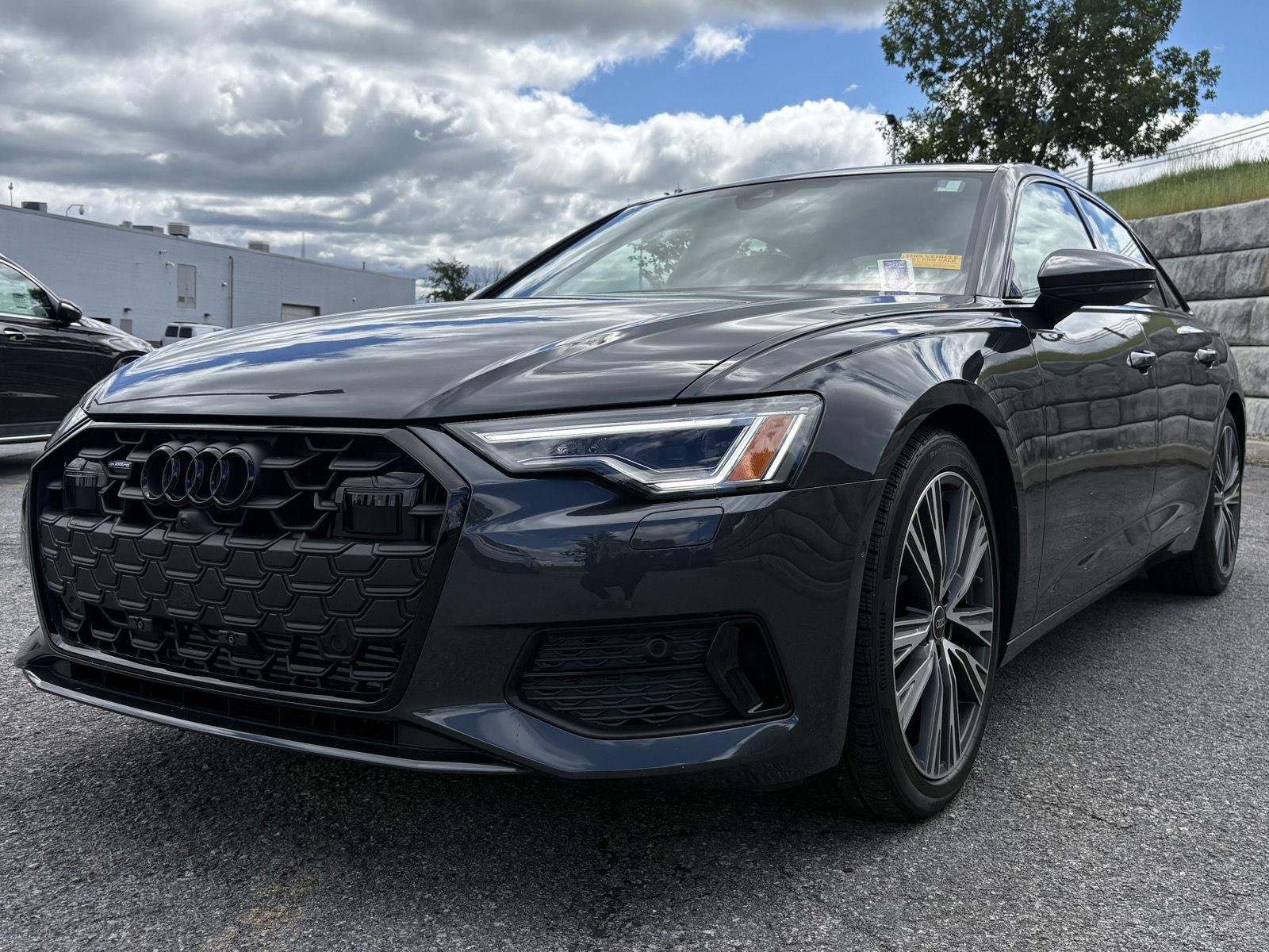 Used 2024 Manhattan Gray Metallic Audi Premium Plus image 3